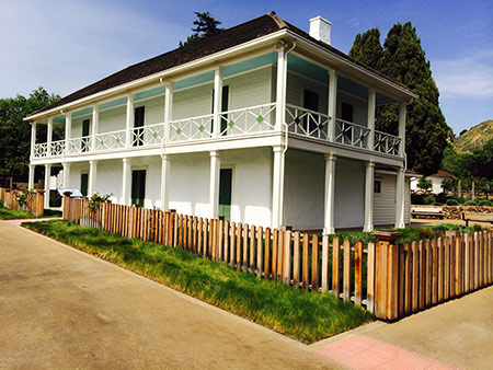 Historic Places José Maria de Jesus Alviso Adobe and Rancho Milpitas. The recently restored Alviso Adobe residence as it appeared in 2013. (Photo courtesy of Joseph Ehardt, Milpitas Historical Society)