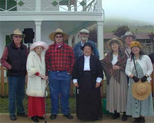 Historic Places: Milpitas Historical Society members at Alviso Adobe Park Opening