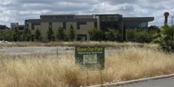 Empty lot just north of the Milpitas Library could become new park and site for a museumew park and site for Milpitas Community Museumome new park and site for Community Museum